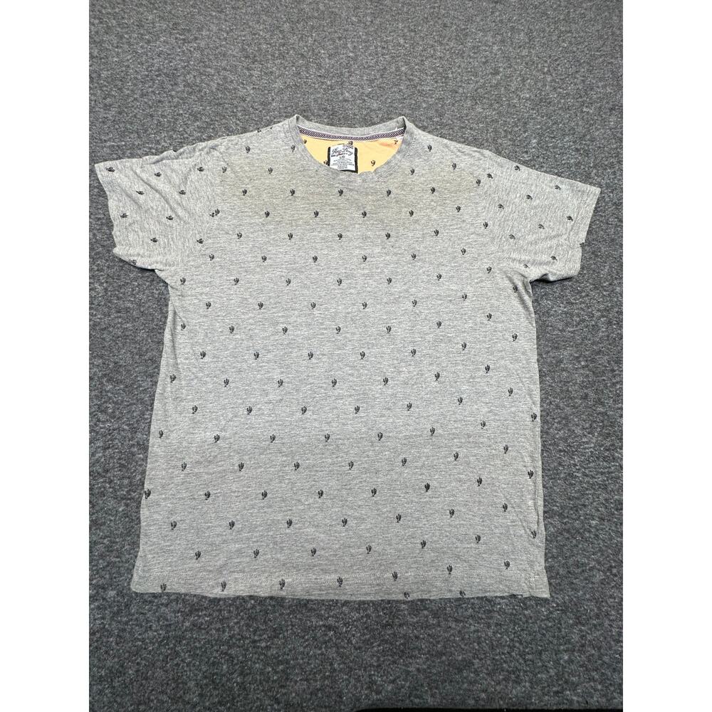 ✨ Ping Pong Pro Grey All-Over Mini Black Cactus Tee - Size L ✨